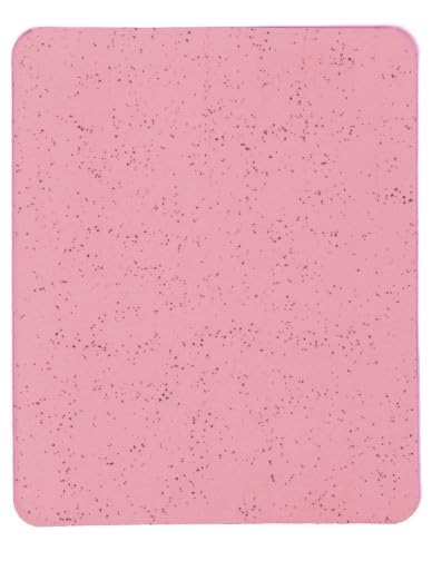 usin Kum Desen Tip Kaymaz Taban Optik Bilgisayar Notebook Mouse Pad Maus Pad 17,5x21,5cm (Pembe)