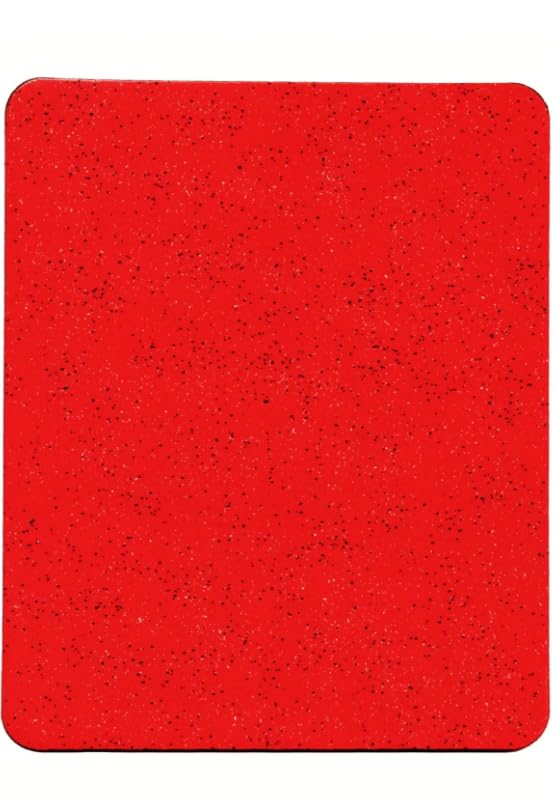 usin Kum Desen Tip Kaymaz Taban Optik Bilgisayar Notebook Mouse Pad Maus Pad 17,5x21,5cm (Kırmızı)