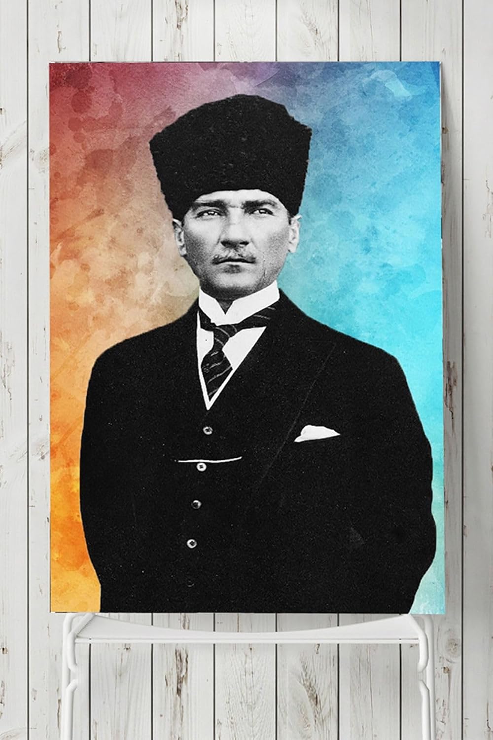 Postermanya (pster9614) Mustafa Kemal Atatürk Tasarım Poster 30x40cm