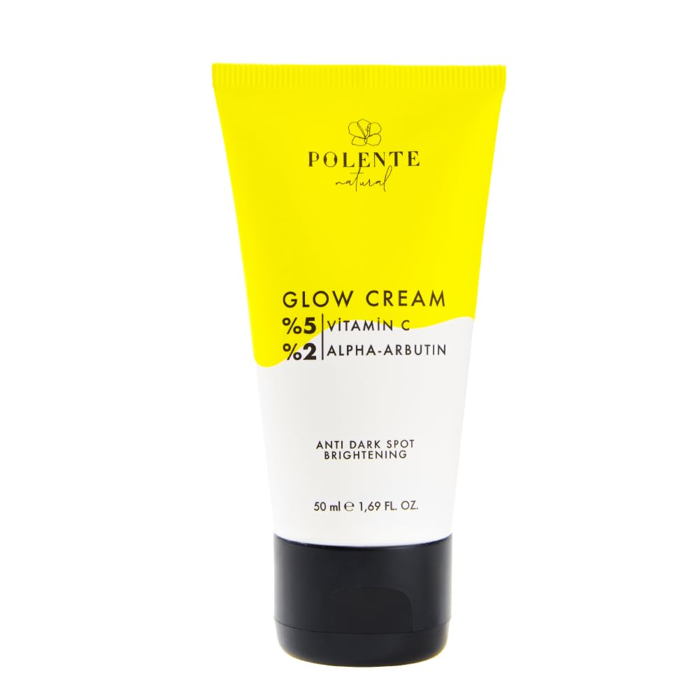 Polente Natural - GLOW CREAM - Vitamin C & Arbutin İçeren Aydınlatıcı Leke Kremi (50 ml)
