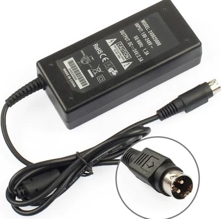 Epson uyumlu 24 Volt 2.5 Amper 3 Pinli Adaptör 24V 2.5A (Termal Yazıcı)