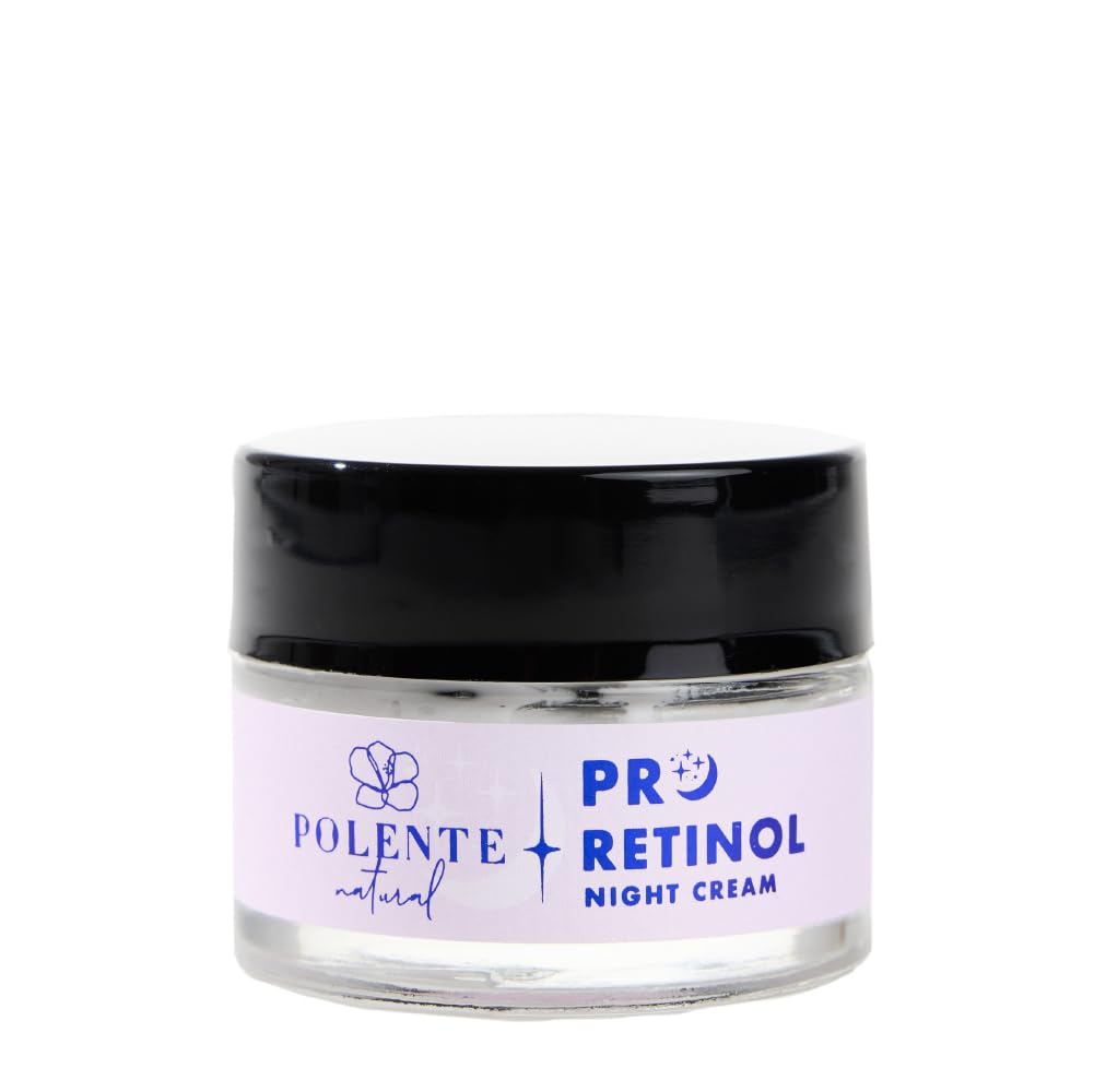 Polente Natural - PRO RETİNOL NIGHT CREAM- Retinol İçeren Yaşlanma Karşıtı Gece Bakım Kremi (50 ml)