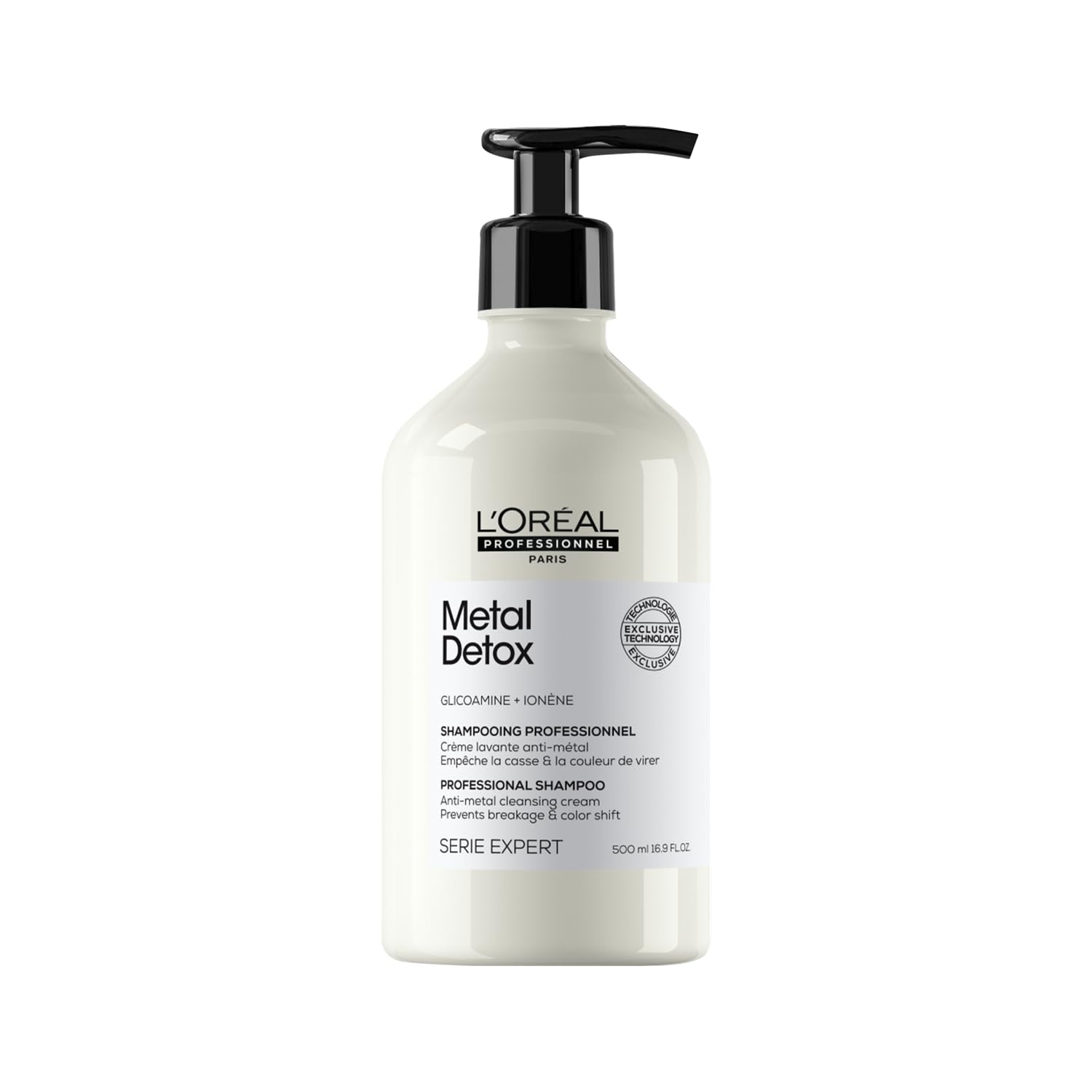 L'Oréal Professionnel Paris Serie Expert Metal Detox İşlem Görmüş ve Yıpranmış Saçlar İçin Metal Karşıtı Arındırıcı Şampuan 500 ml