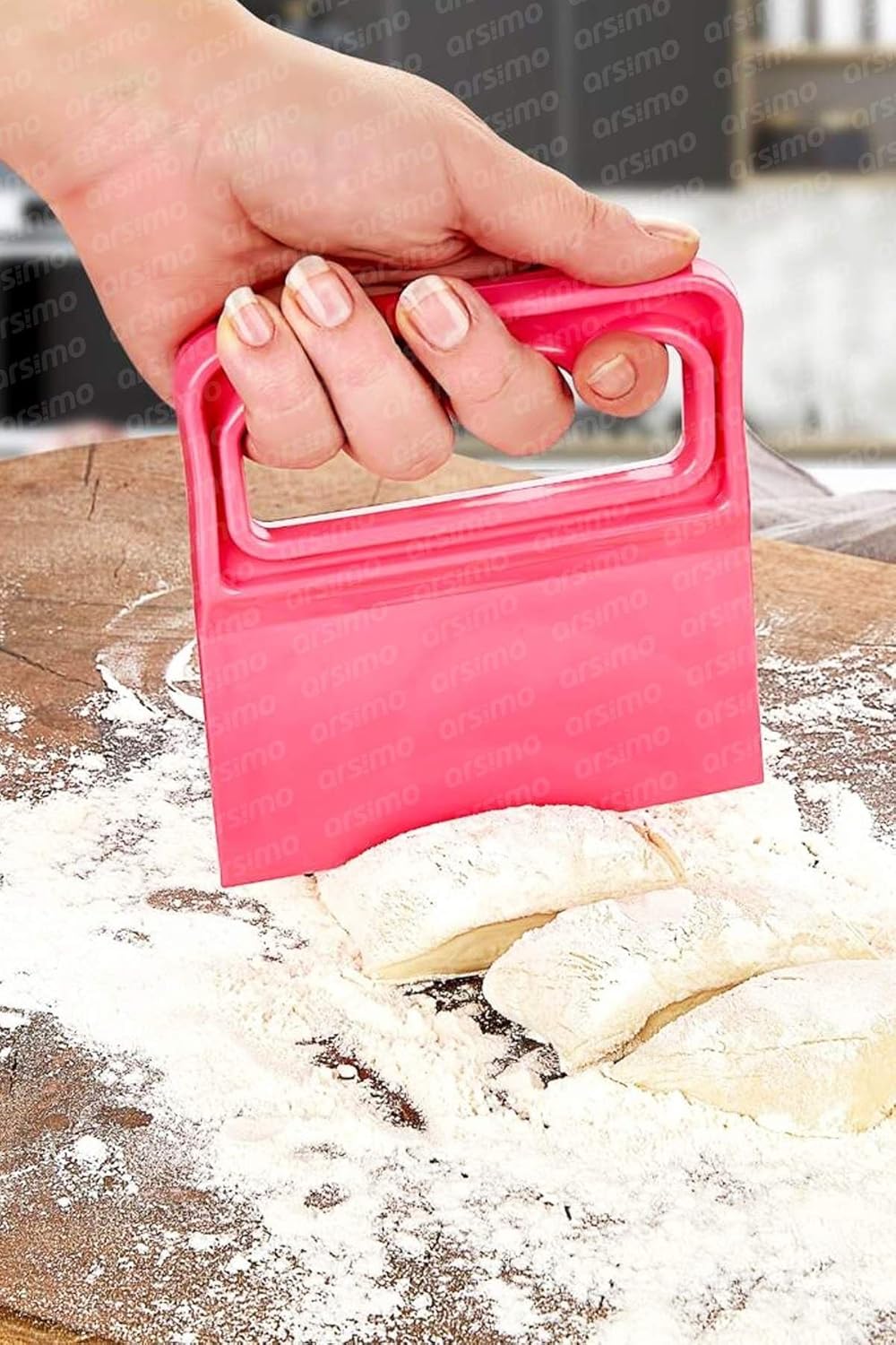 Plastik Hamur Kesme Ve Kazıma Spatulası