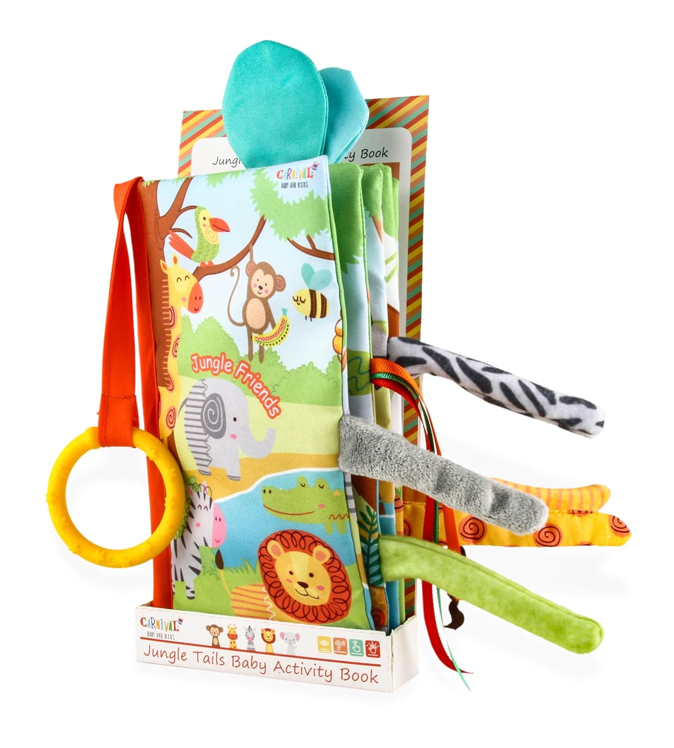 Carnival Baby&Kids Kuyruklu Hışırtılı Bebek Aktivite Kitabı