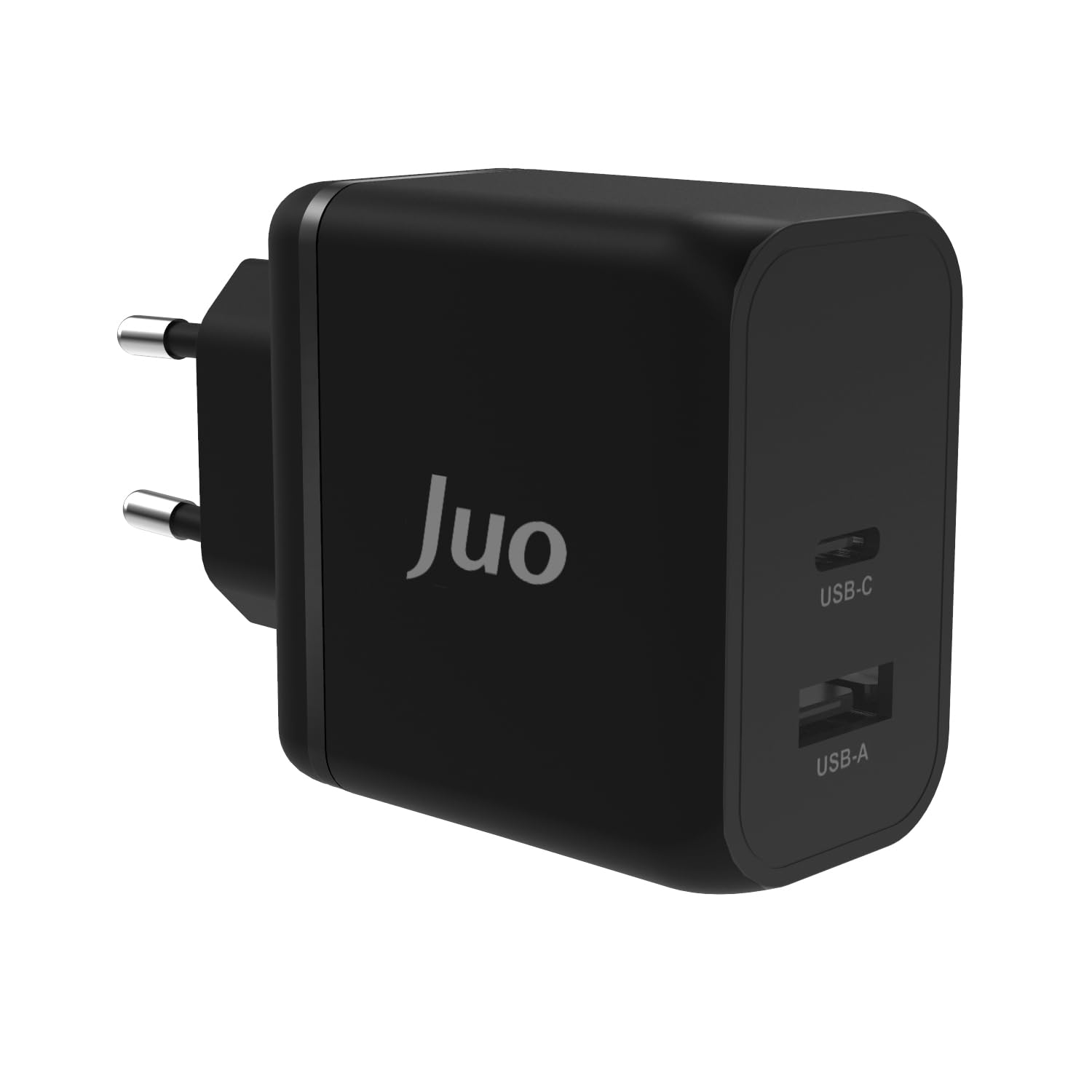 Juo 65W GaN USB-C + USB-A Şarj Aleti iPhone & iPad & Macbook & Notebook Uyumlu PD Hızlı Şarj Cihazı