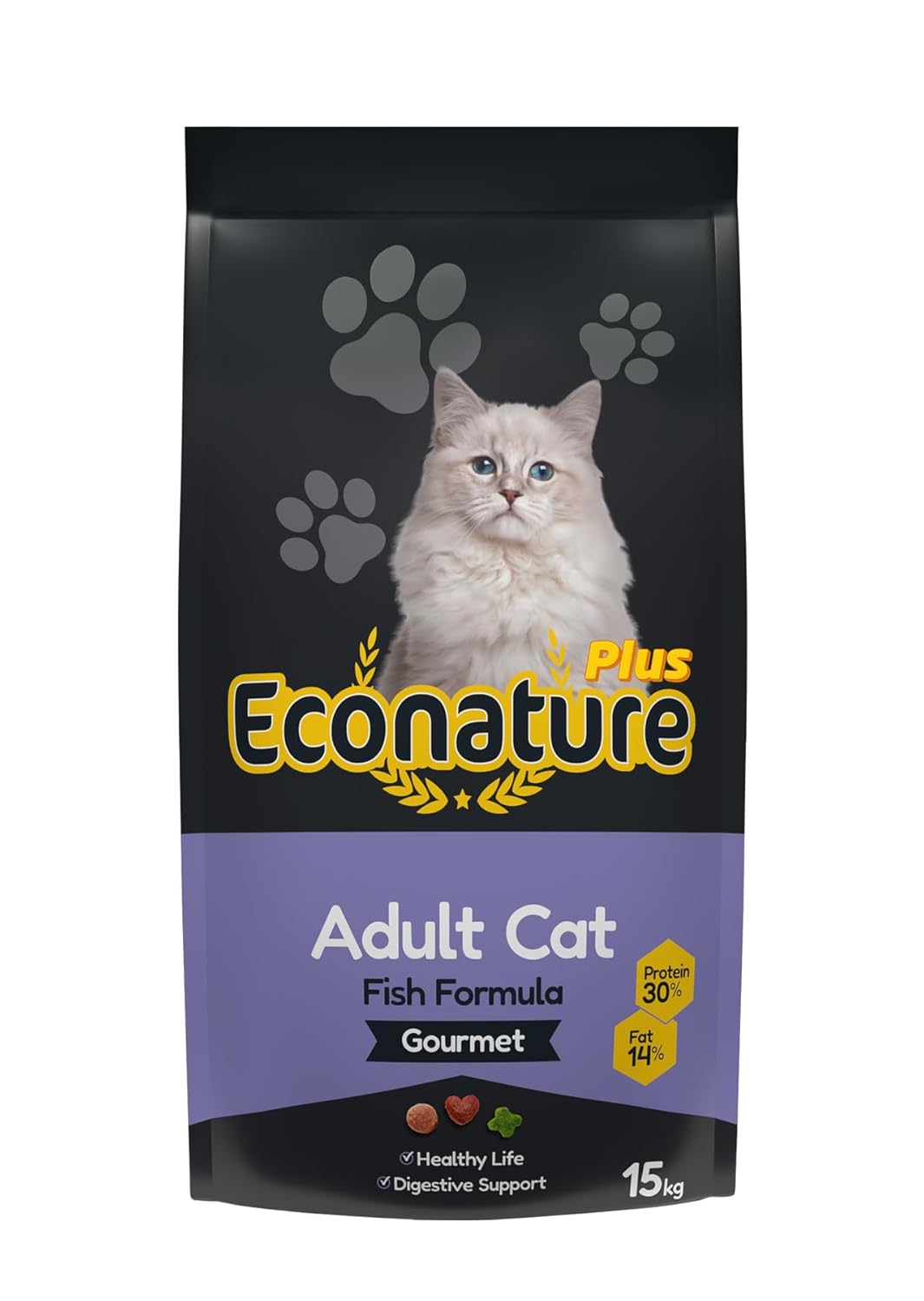 Econature Plus Gurme Yetişkin Kedi Maması 15kg