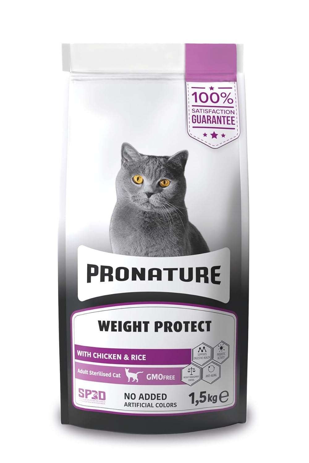 Pronature Tavuklu ve Pirinçli Kısırlaştırılmış Kedi Maması 1,5kg