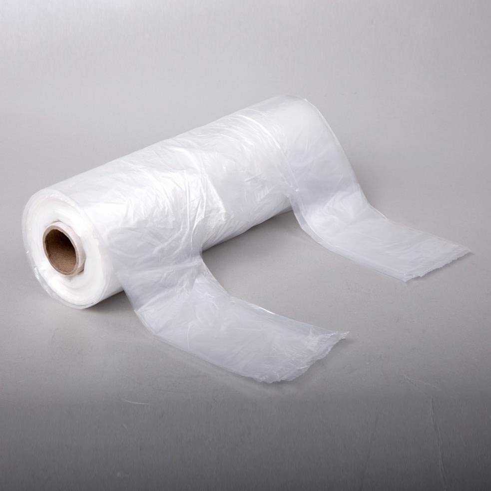 Selfex Rulo Şeffaf Market Poşet Torba - Hışır Atlet Poşet -Küçük Boy - 200 Adet