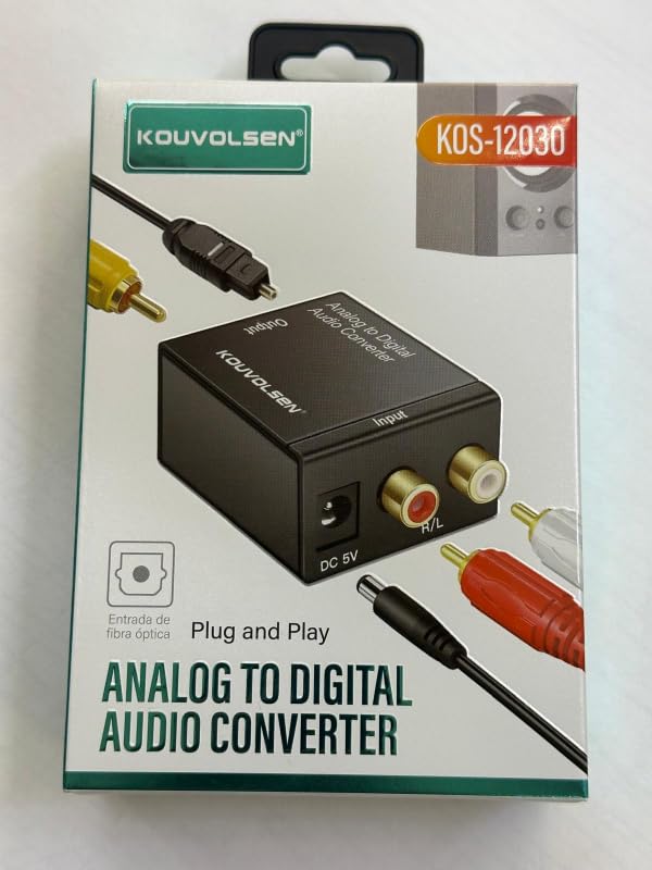 Analog dijital çevirici rca optik çevirici analog optik çevirici