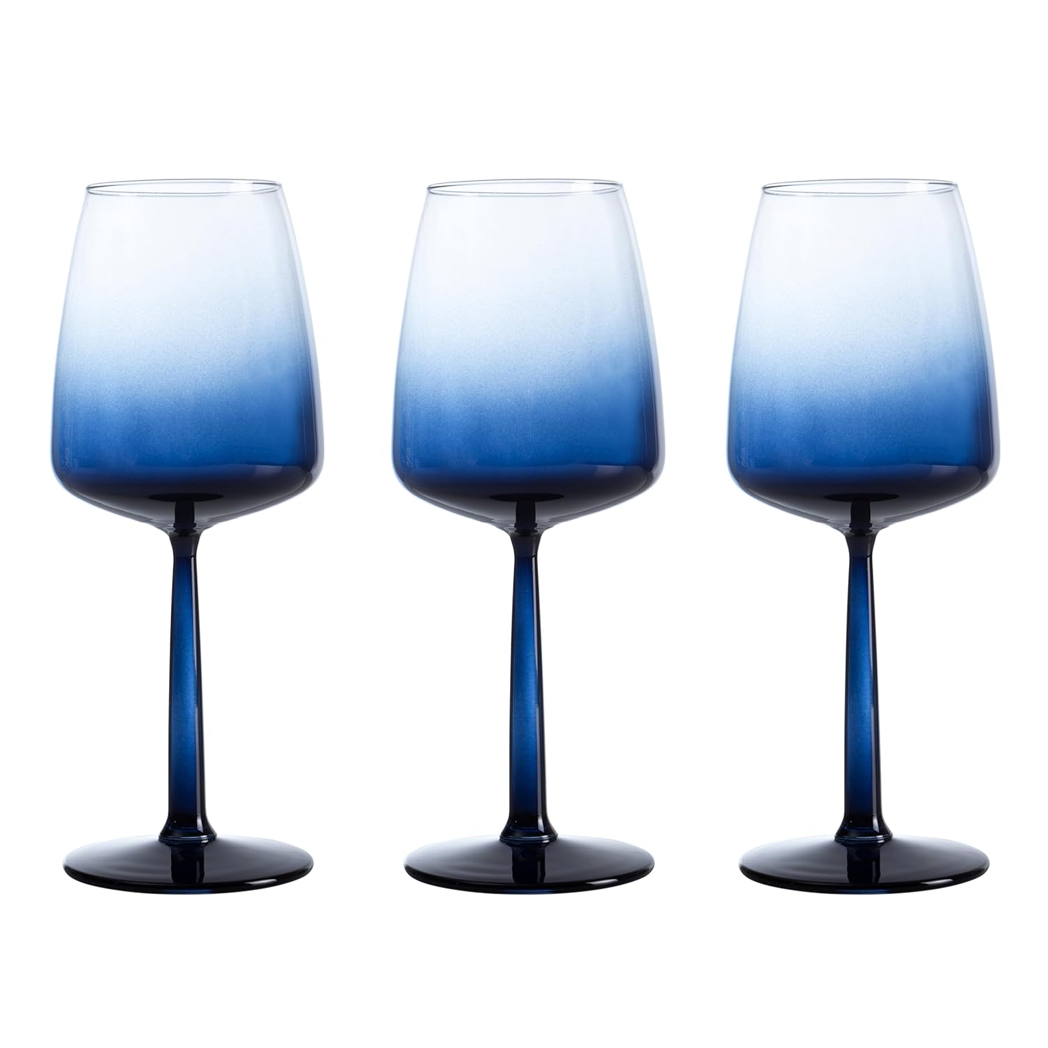 Mudo Concept Lora 3'lü Kadeh Seti -Navy 430 ml