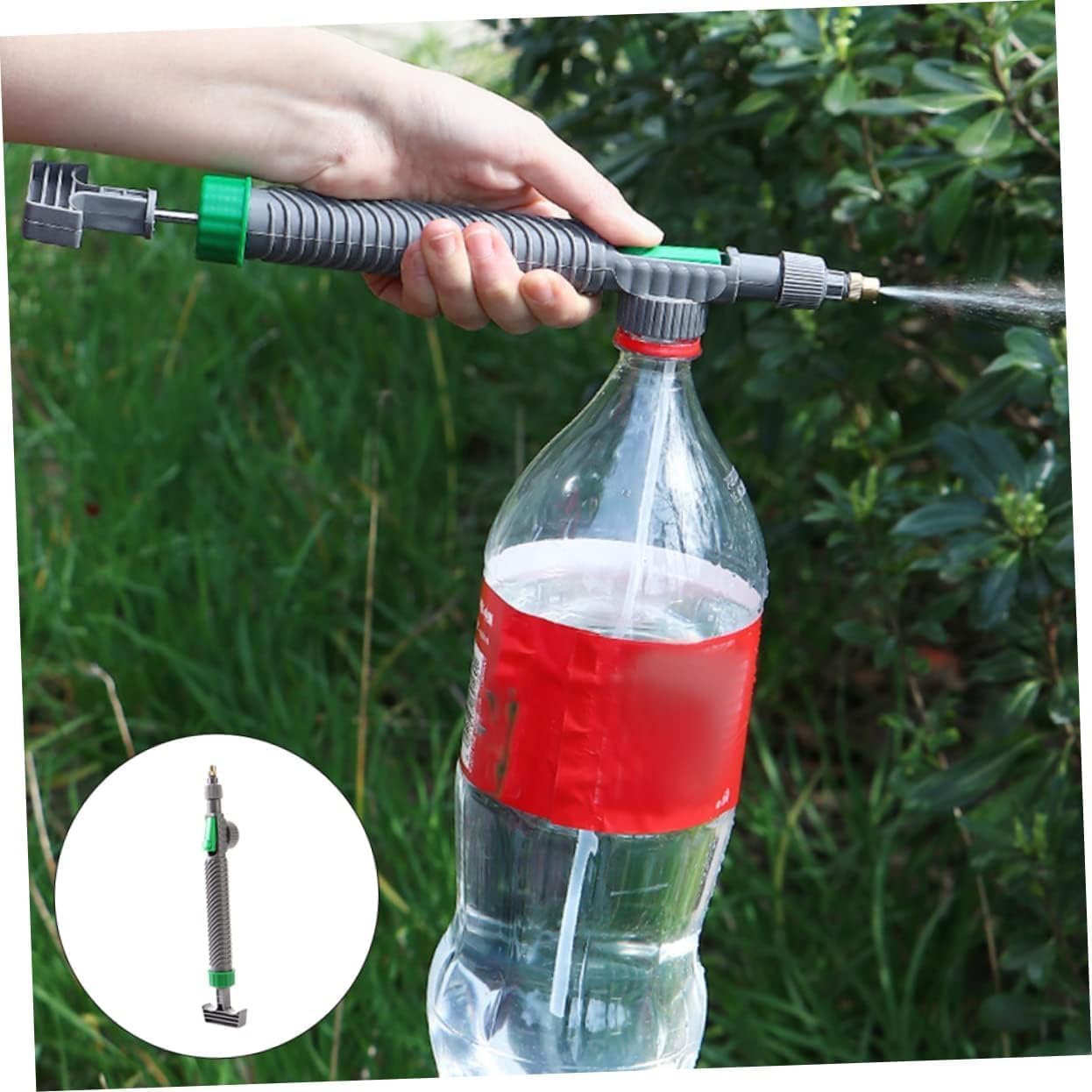 Nekuba Yüksek Basınçlı Su Pompası, Ayarlanabilir Pet Şişelere Uygun Püskürtme, Böcek İlaçlama, Araç Yıkama Köpük, Manuel Sprey, Bahçe Sulama Aleti