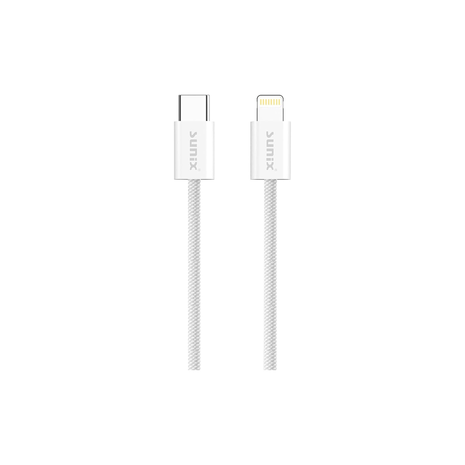 Sunix 30W Hızlı Şarj USB-C Lightning Data ve Şarj Kablosu IP11