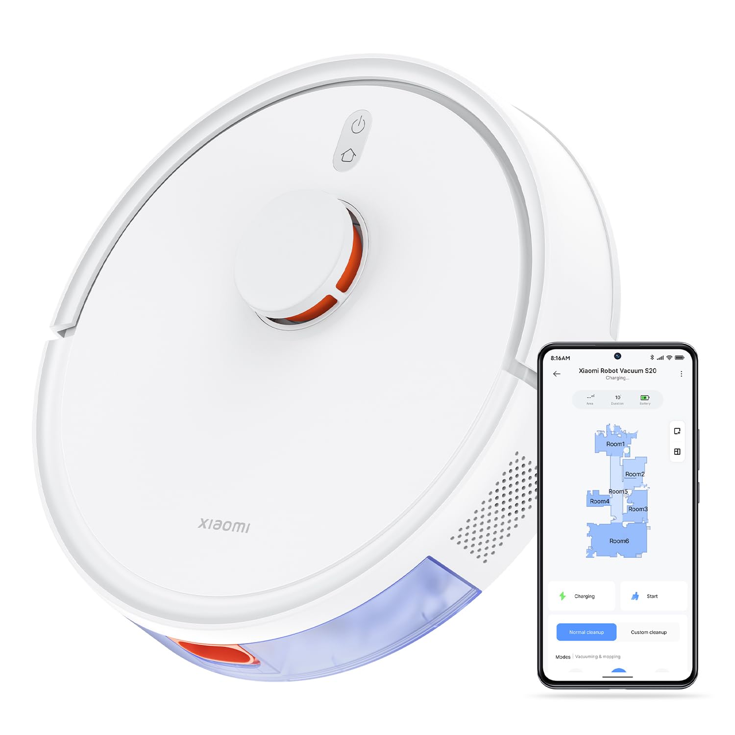 Xiaomi Robot Vacuum S20 Akıllı Robot Süpürge 5000Pa