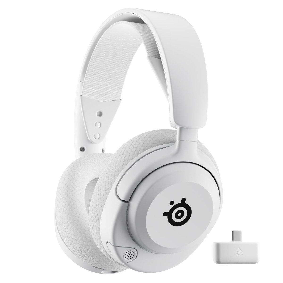 SteelSeries Arctis Nova 5P Wireless ve Bluetooth Kablosuz Oyuncu Kulaklığı Beyaz
