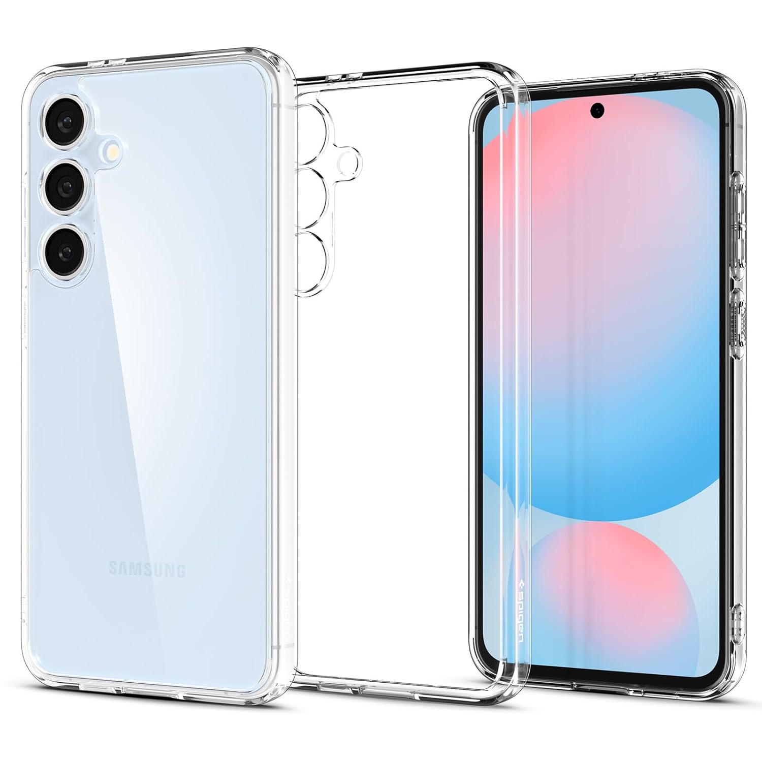 Spigen Galaxy S24 FE Kılıf Ultra Hybrid Crystal Clear - ACS08620