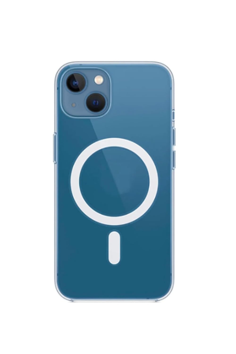 Go Aksesuar Iphone 13-14 Ve 15 ile Uyumlu Magsafe Özellikli Şeffaf Kılıf