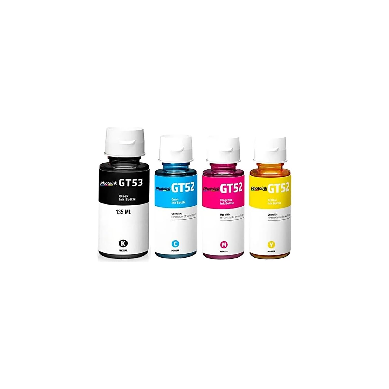 Photo Ink Hp GT53 Gt 52 Uyumlu Photoınk Plus Mürekkep Seti Hp Smart Tank 670 700 720 750 790