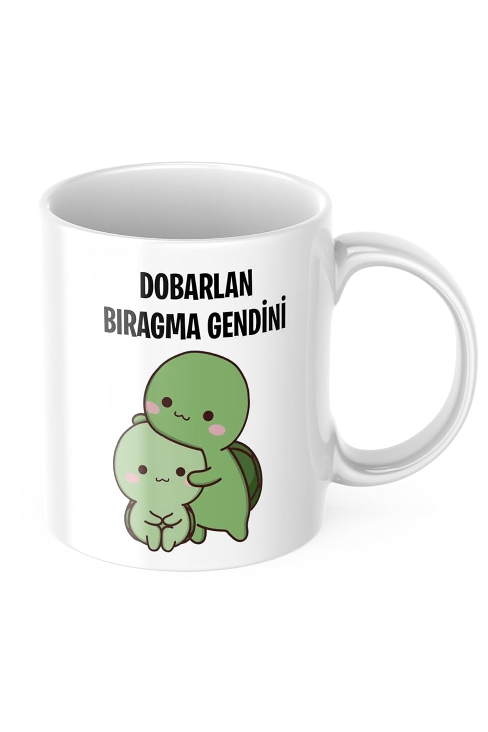 Dobarlan Bırakma Kendini Sevimli Kupa Bardak Komik Yazılı Hediyelik Çay Kahve Kupası