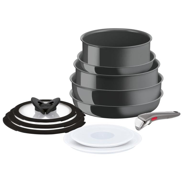 Tefal Ingenio Ceramic Renew Seramik Kaplama Tava Tencere Seti - 11 Parça