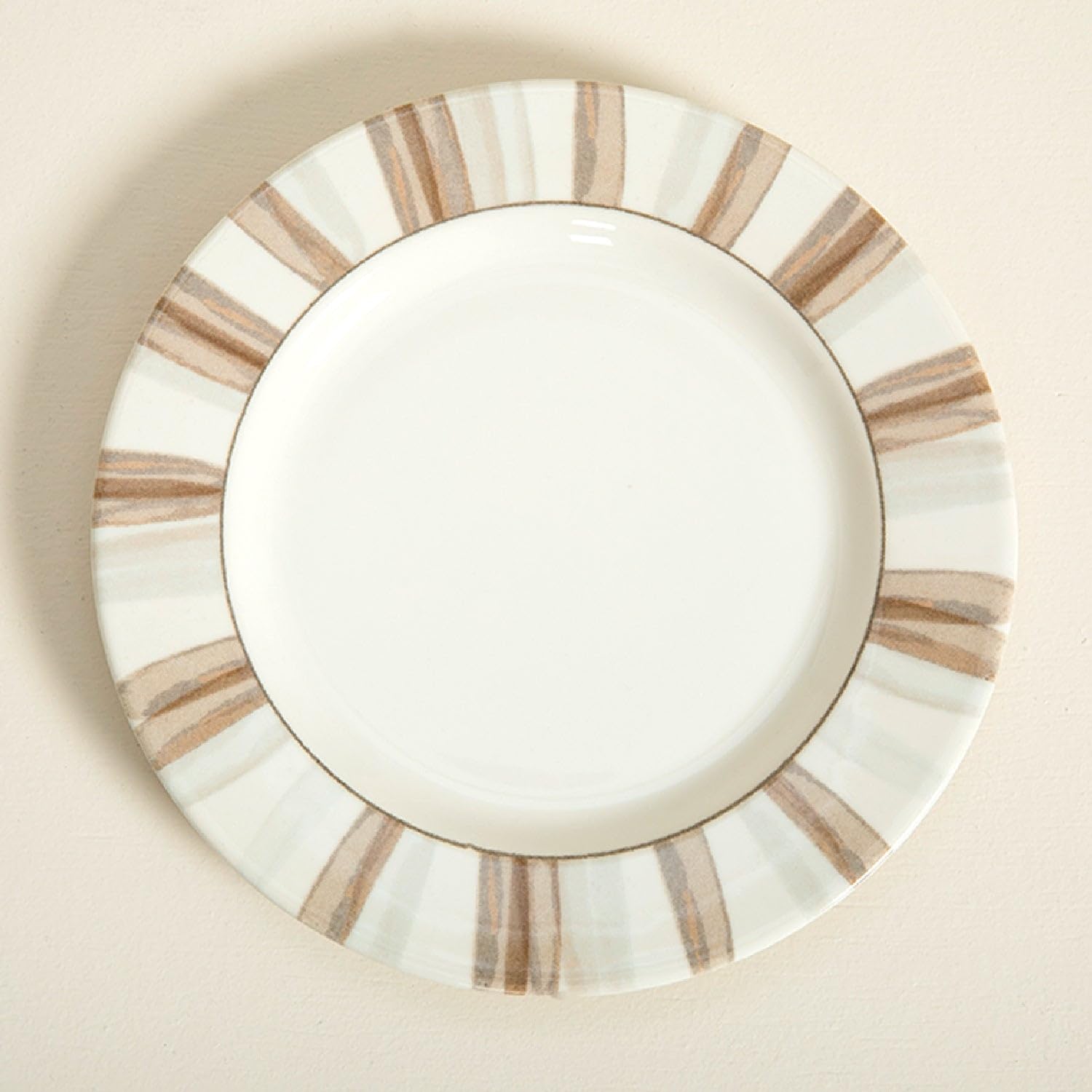 Chakra Bej Sonne Pasta Tabağı 21 cm