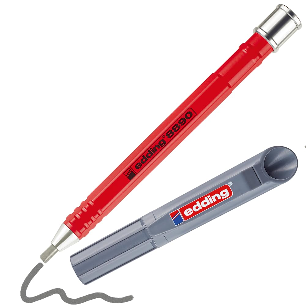 edding 8890 Mekanik Marangoz Kalemi HB 1'li Blister