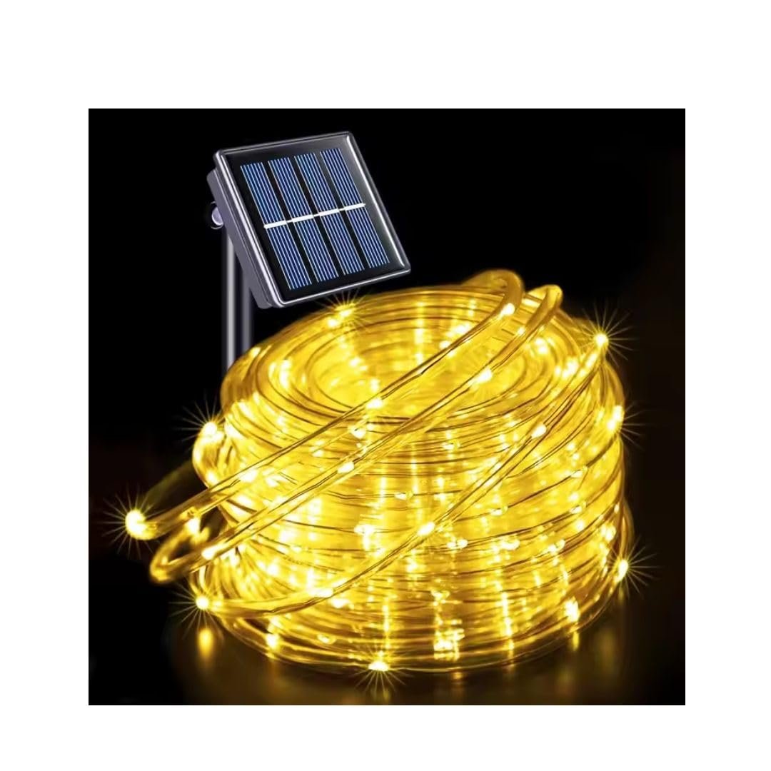 SOLAR 100 LED 10 METRE GÜN IŞIGI IŞIK ZİNCİRİ - BAHÇE SÜSLEME DEKOR IŞIĞI