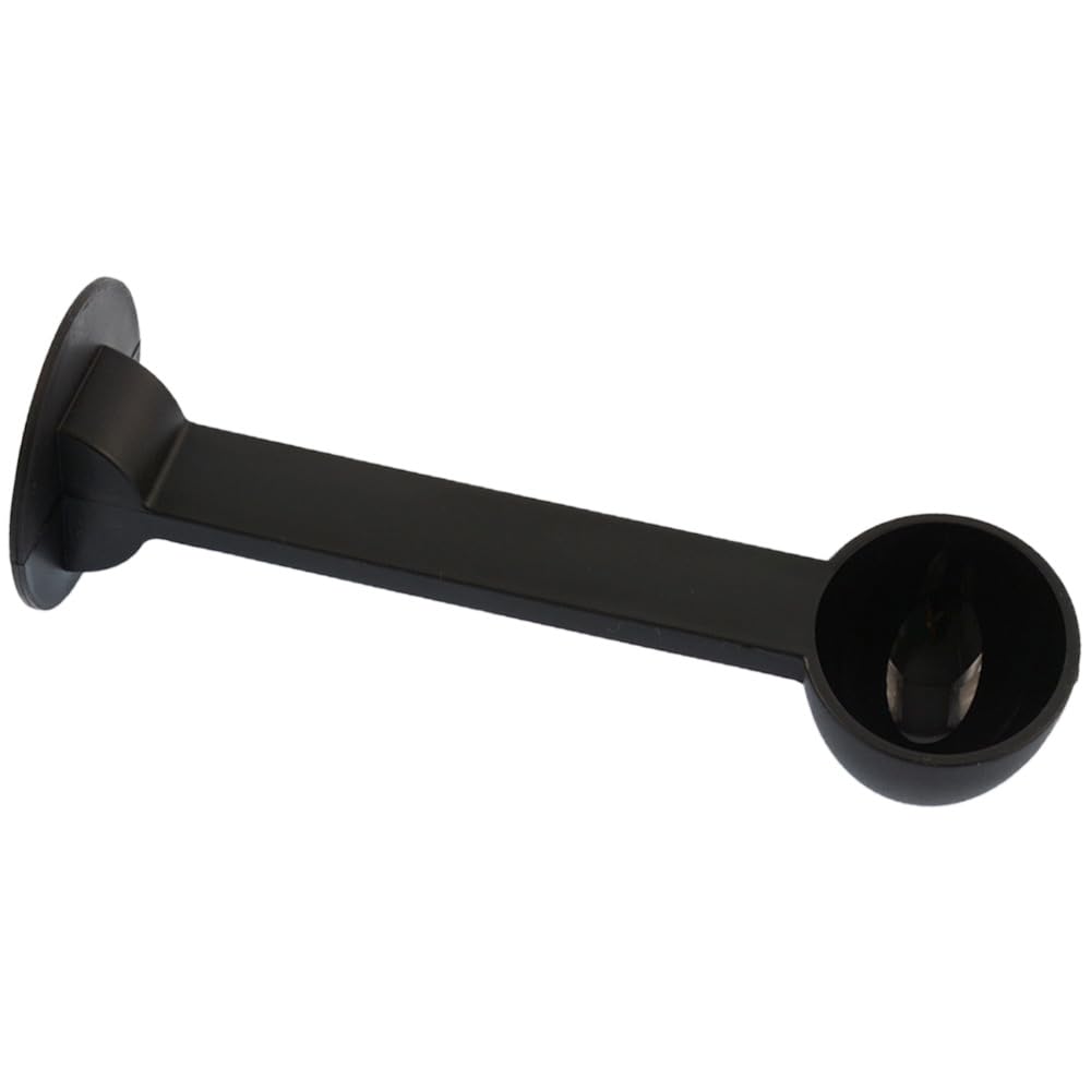 Kg-Part Espresso Makinesi Uyumlu Kahve Ölçü Kaşığı, Siyah Plastik, 1 Adet, 50 mm
