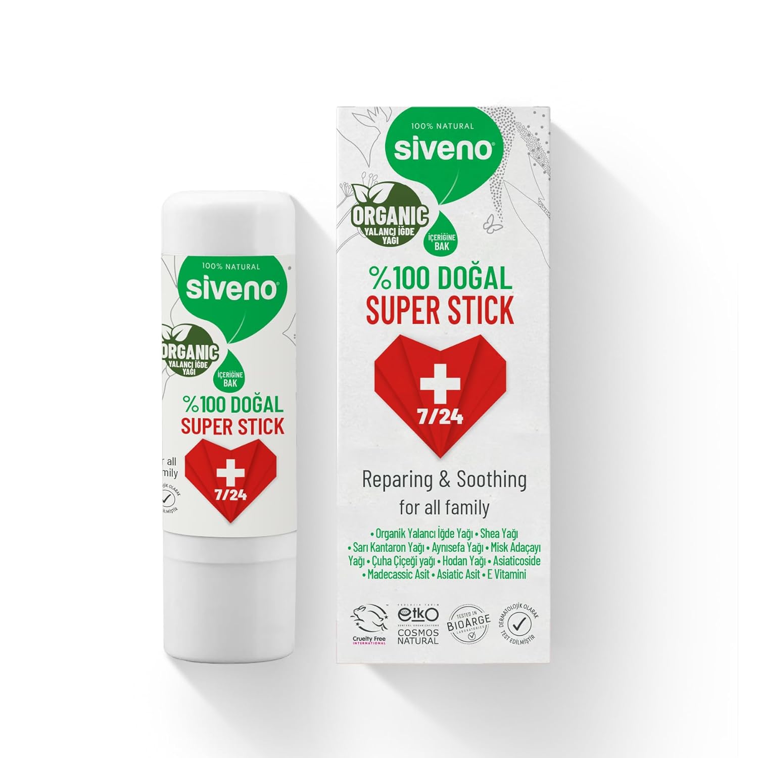 Siveno%100 Doğal Super Stick 6 gr