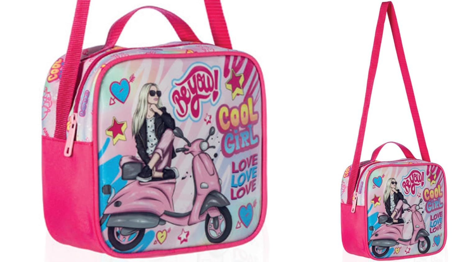 ADEL Kids Beslenme Çantası, Cool Girl, PVC