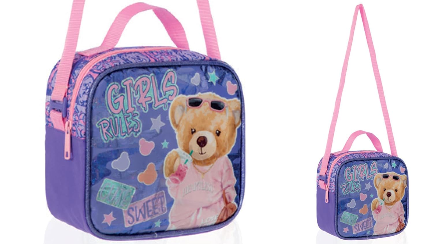ADEL Kids Beslenme Çantası, Sweet Teddy, PVC