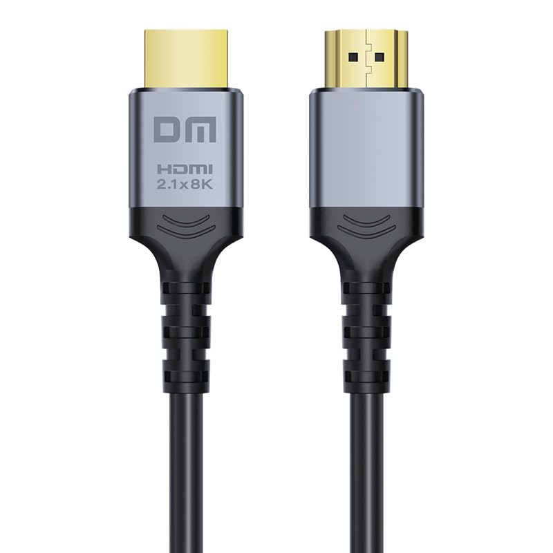 DM HI002S 8K/60Hz 4K/144Hz HDMI 2.1 HDR Görüntü ve Ses Aktarım Kablosu 2 Metre