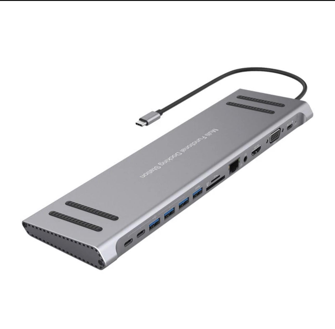 Techbender 14in1 Type-C to Multi Function Docking Station - 4K HDMİ Dönüştürücü 100w pd 3.0
