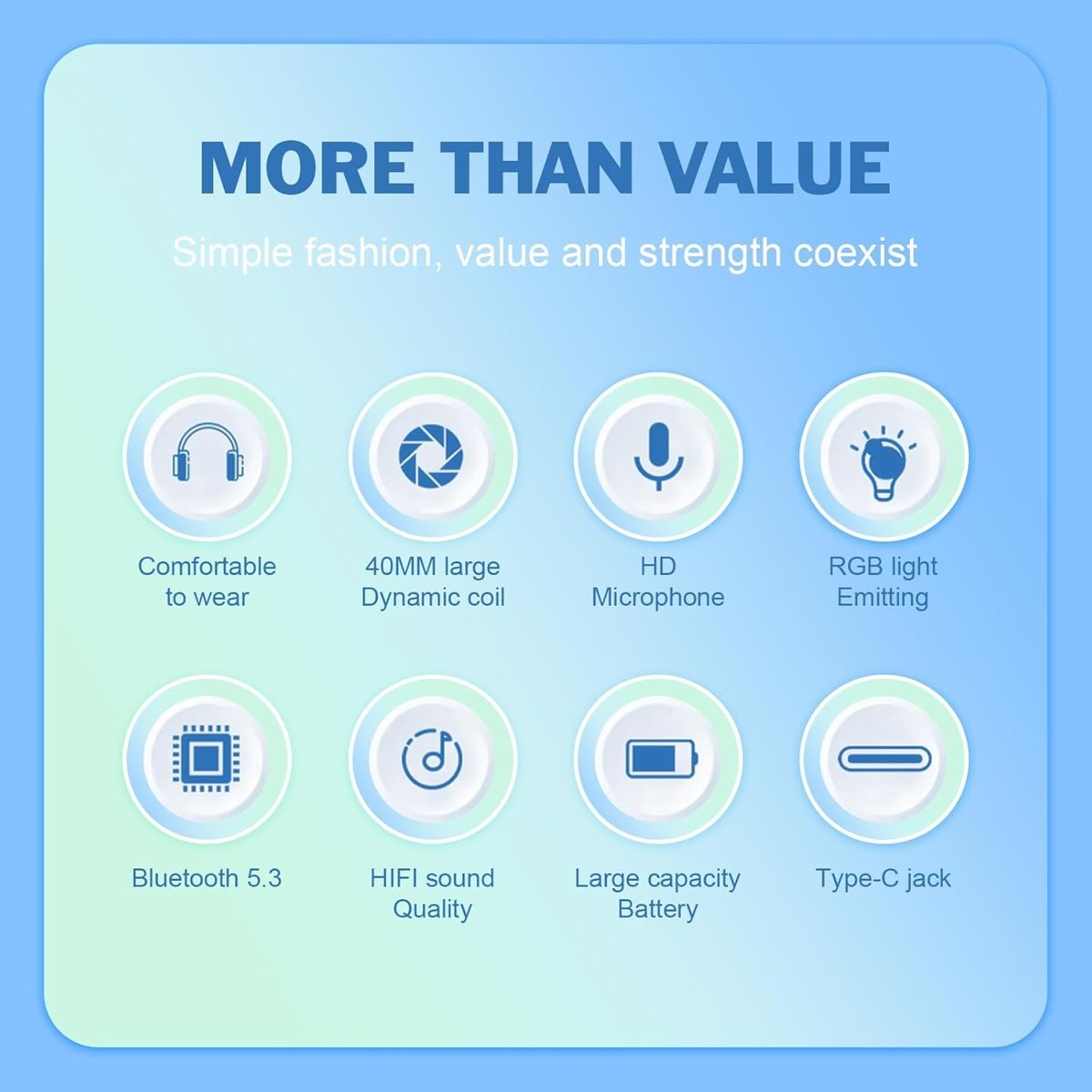 HEARTZ RENKLİ BÜYÜK A KALİTE KULAK ÜSTÜ TAÇ RENKLİ IŞIKLI KEDİ KULAKLI KEDİ KABARTMALI 5.3 VERSİON PED BALŞLIKLI BOYU AYARLANABİLEN ÇOK RAHAT BLUETOOTH KULAKLIK AKZ 02 (TURQUAZ)