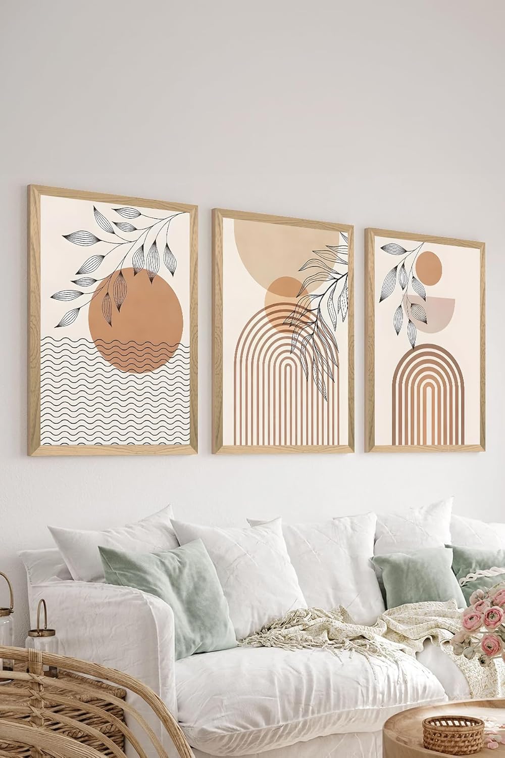 Artavessa 3 Parça Çerçeve Görünümlü Mdf Tablo Seti - ARTSYCLLCT6-1520