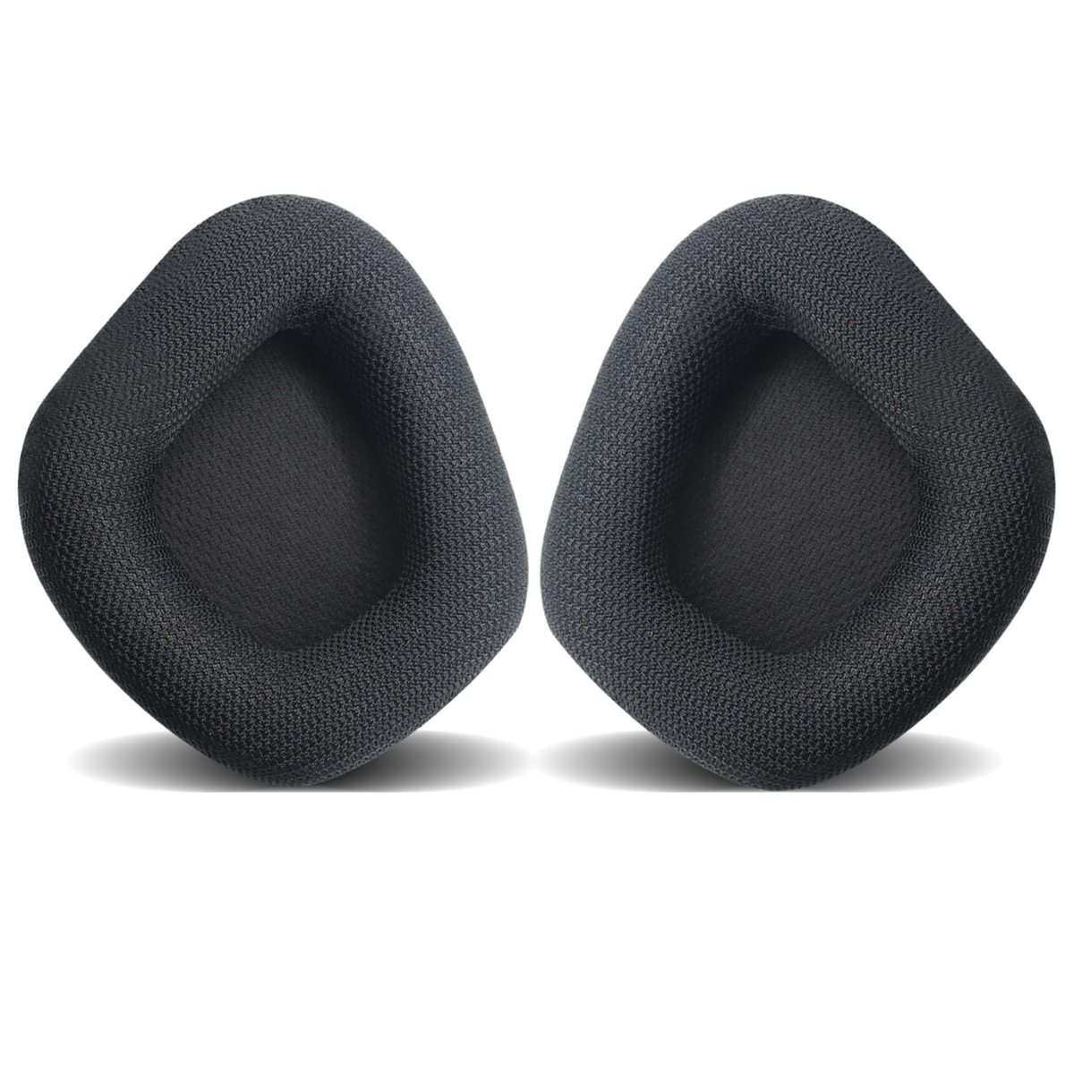 Corsair Void & Corsair Void PRO RGB Kablolu/Kablosuz Oyun Kulaklıkları için Yedek Kulak Pedleri, Kulak Yastığı Pedleri Kılıfı, Siyah Örgü Kumaş, Bellek Köpüğü-Siyah