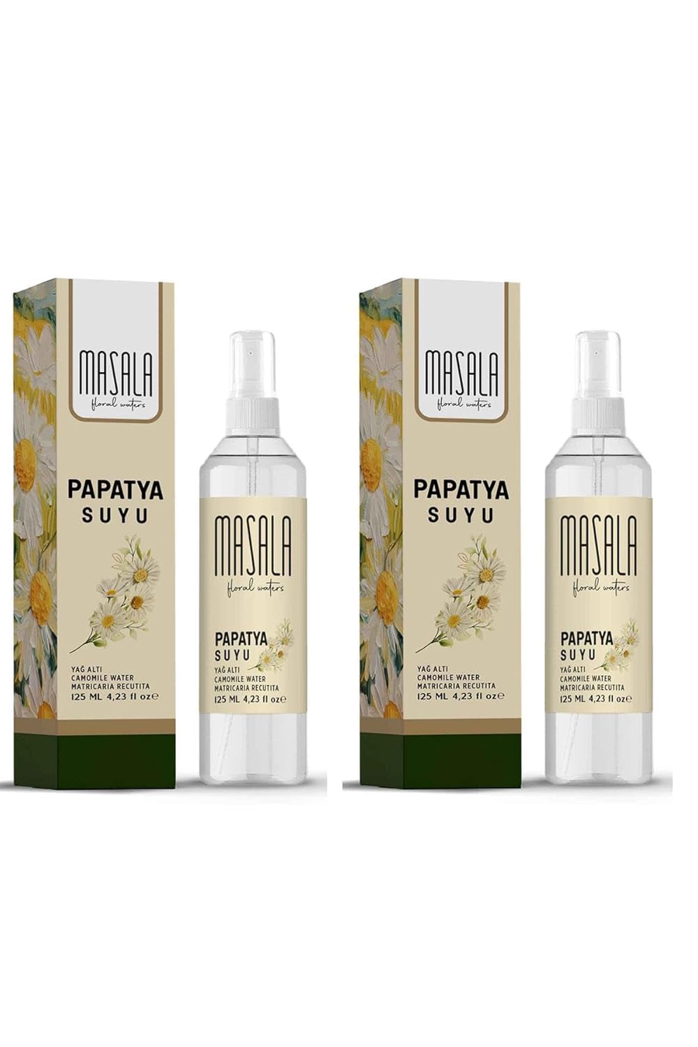 Masala Papatya Suyu 125 ml - Chamomile Floral Water x 2 Adet