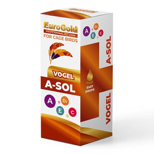 Eurogold Vogel A-Sol Kuşlar İçin Bağışık-lık Güçlendirici Damla 50ml