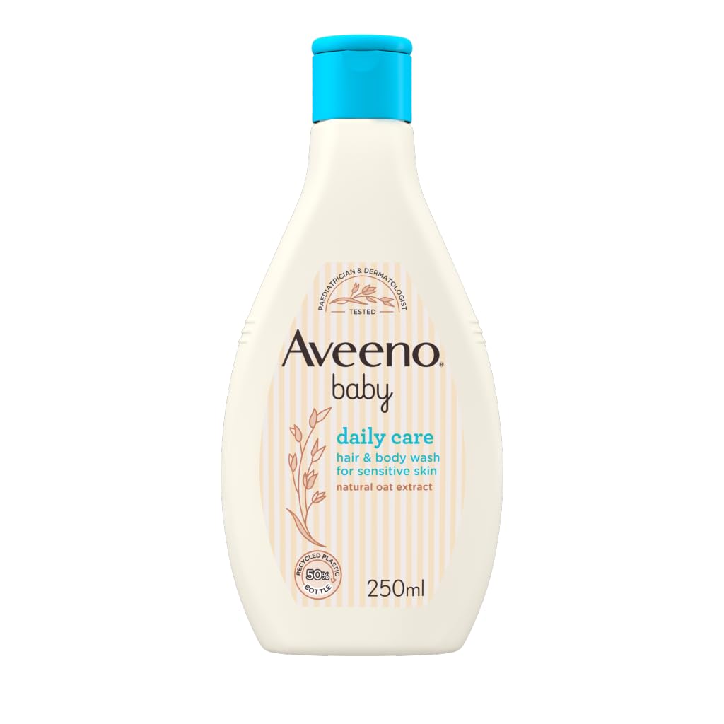 Aveeno Baby Günlük Bakım Hassas Ciltler için Saç ve Vücut Şampuanı
