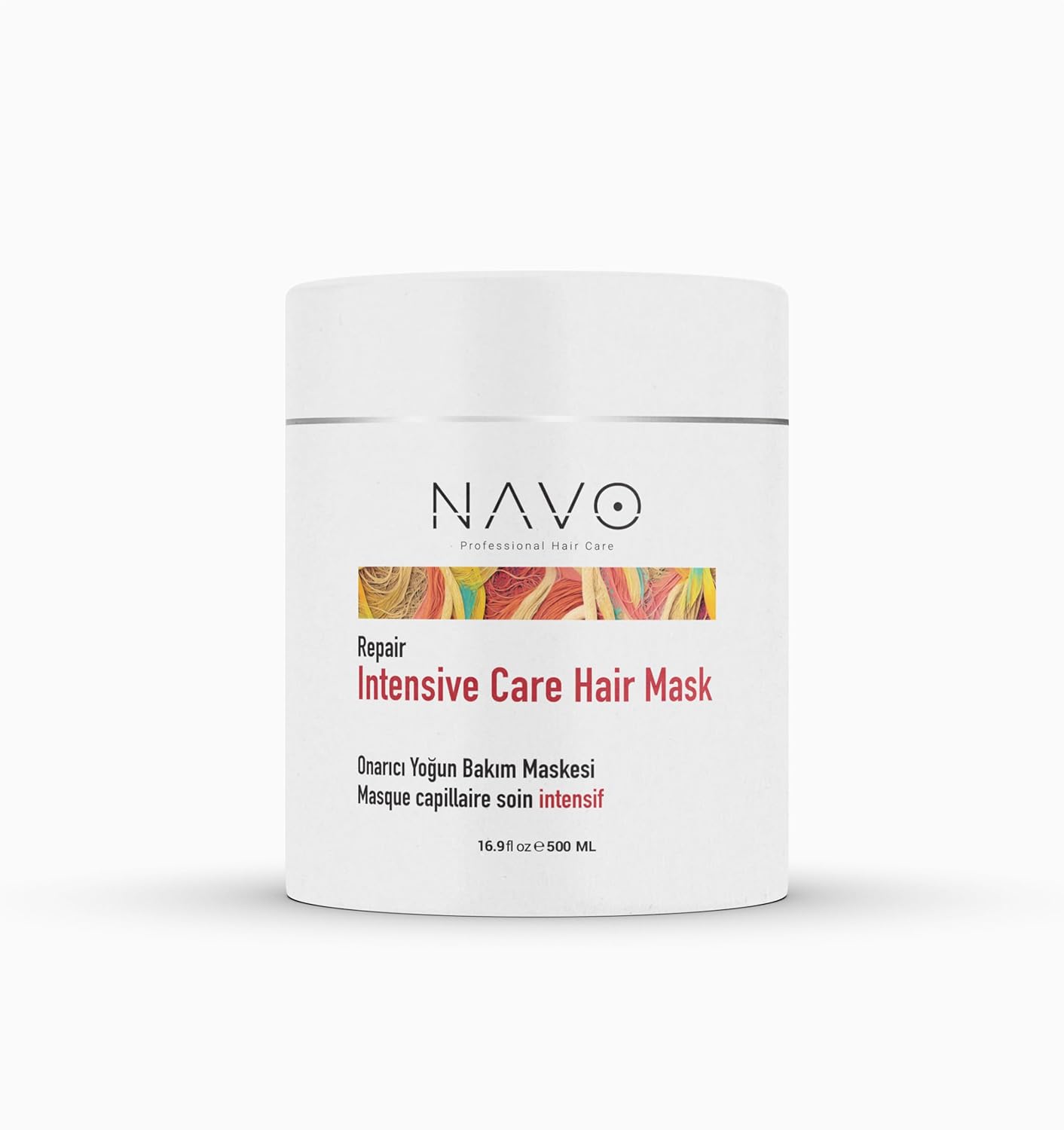 NAVO PROFESSIONAL HAIR CARE Yoğun Bakım Saç Maskesi, Yıpranmış ve İnce Saçlar için Onarıcı, Keratin ve Argan Yağı içerir