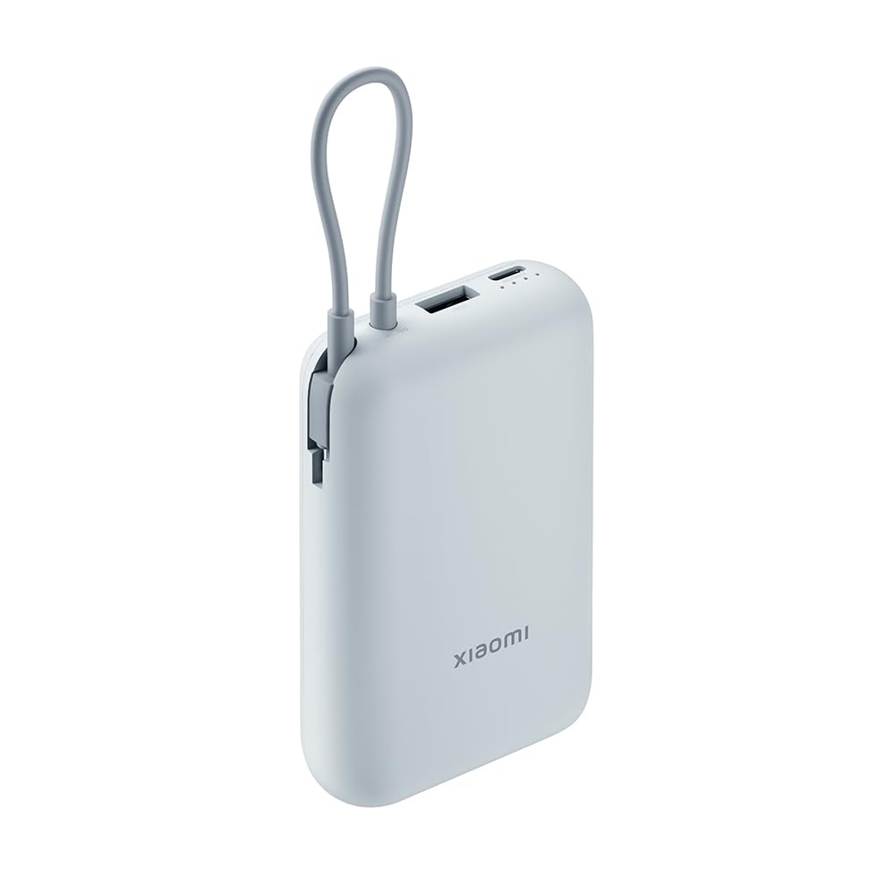 Xiaomi Power Bank 10000mAh (entegre kablo) Bej