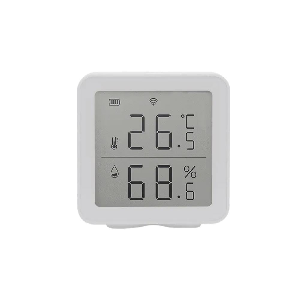 Xenon Smart Akıllı Dijital Termometre Uygulama Denetimli Wi-Fi 2.4 GHz İç Mekan Isı Ölçer ve Nem Ölçer (Higrometre) Sıcaklık ve Nem Sensörü X7508