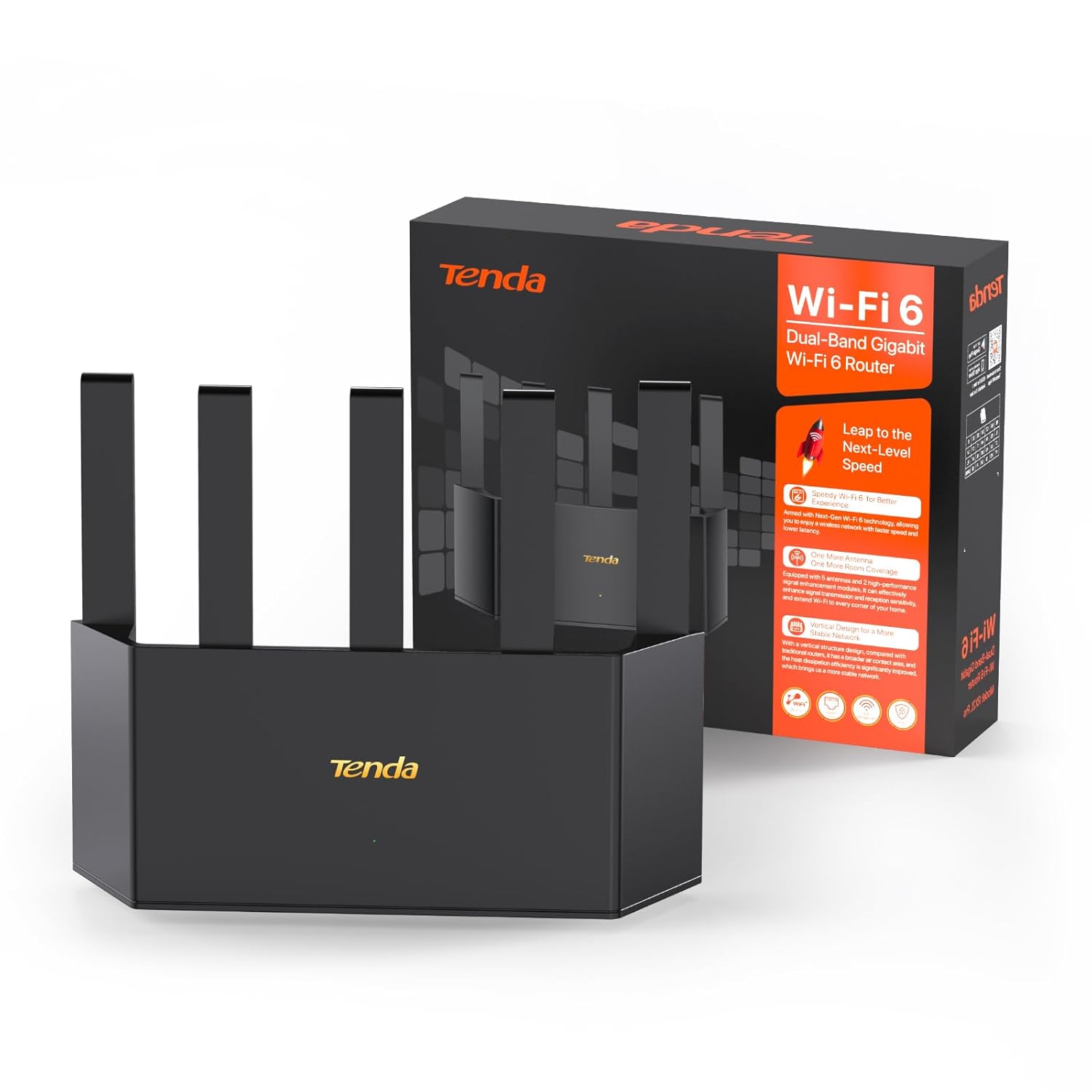Tenda RX12L Pro Dual-Band Gigabit Wi-Fi 6 Router