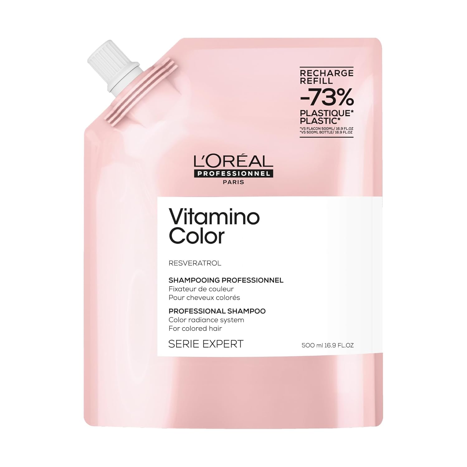 L'Oréal Professionnel Paris Serie Expert Vitamino Color Boyalı Saçlar için Renk Koruyucu Refill Şampuan 500ml