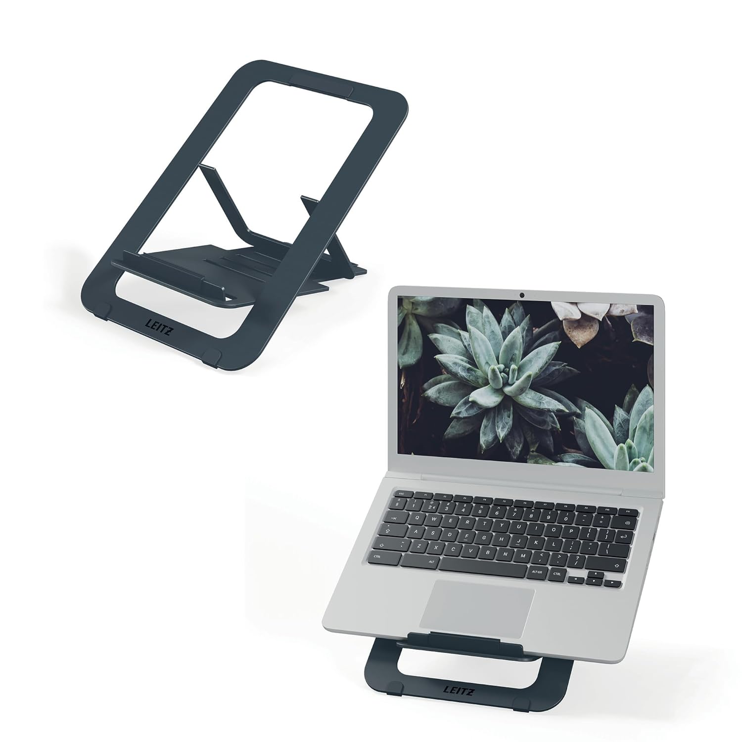 Leitz Ultra Düz Alüminyum Laptop Standı