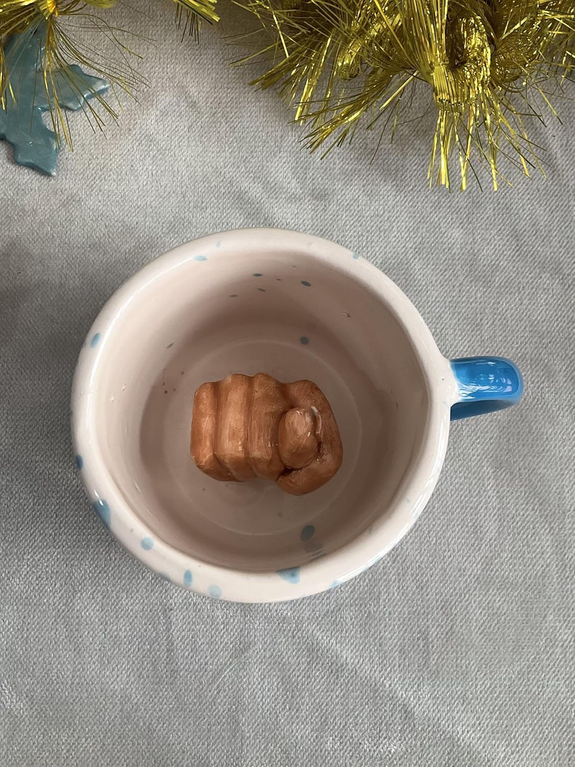 NERİSERAMİK Nahl Kupa, El Yapımı Seramik Kupa, Düğün, Doğum Günü, Bebek Mevlidi, Ev Açılışı Hediyesi