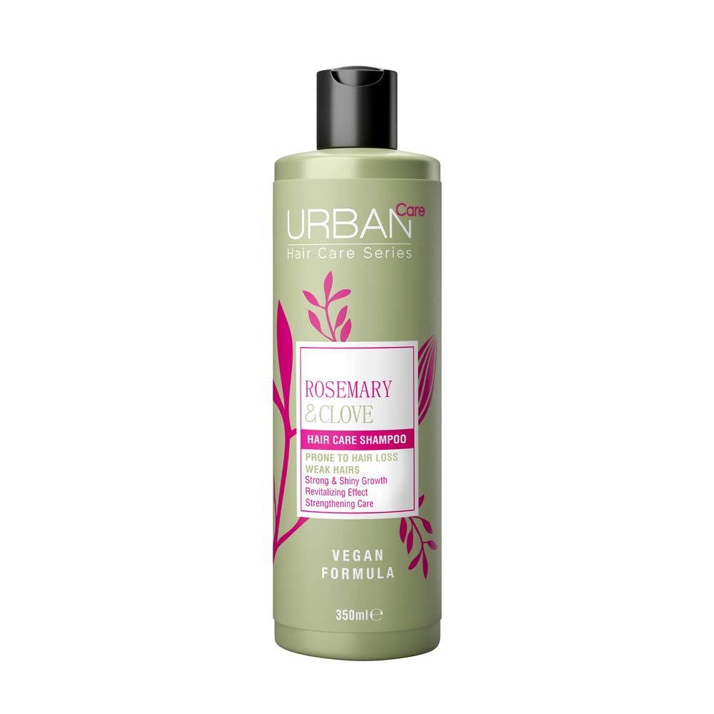 Urban Care Rosemary & Clove Biberiye ve Karanfil Canlandırıcı ve Güçlendirici Saç Bakım Şampuanı-350 ml-vegan