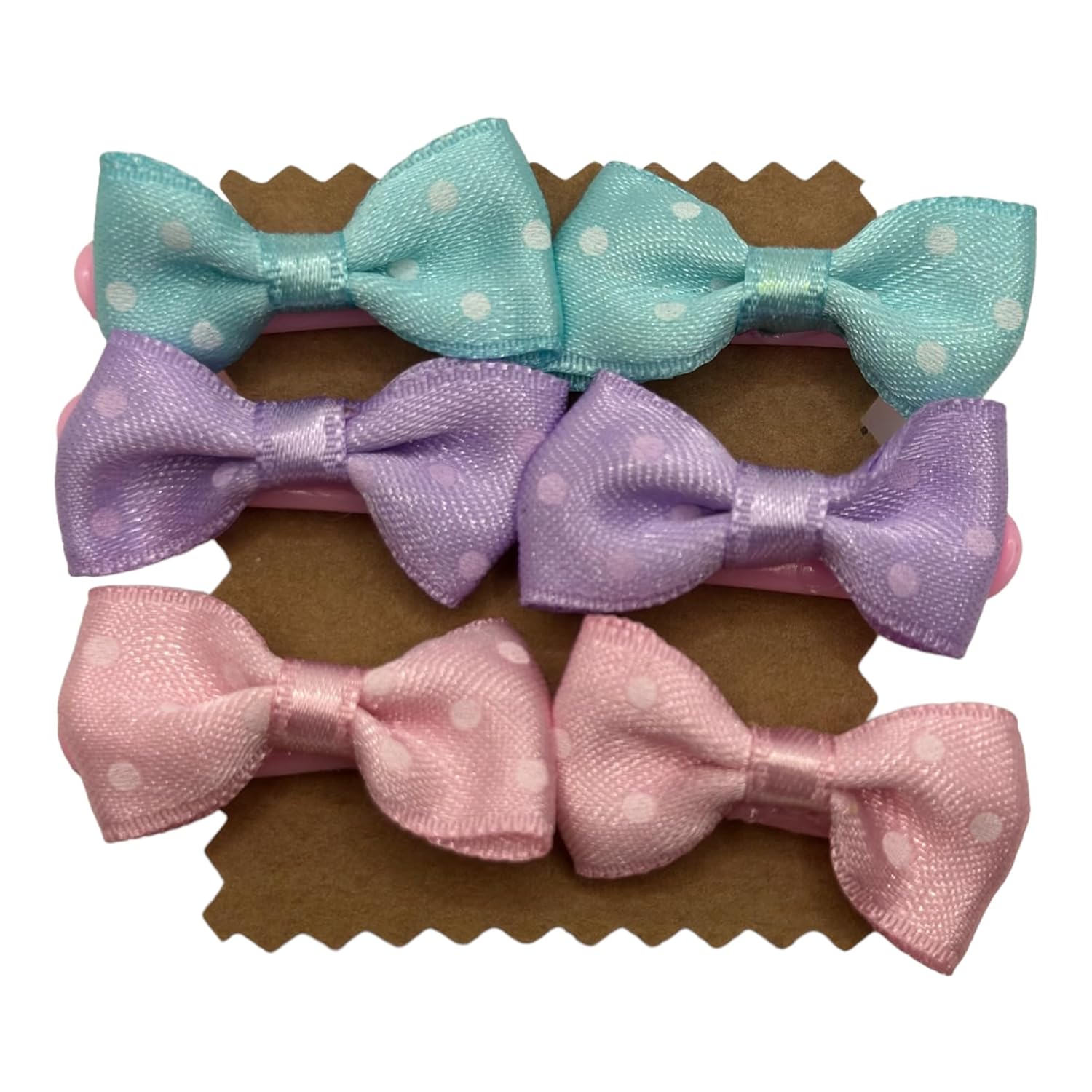 BUKIRO Fiyonk Mandal Toka Seti, Kadın Çocuk Mandal Toka, yeni doğan toka, Toka Organizer, Toka, Kız Çocuk Toka, fiyonk Toka (6, nil-mor-pembe puantiyeli)