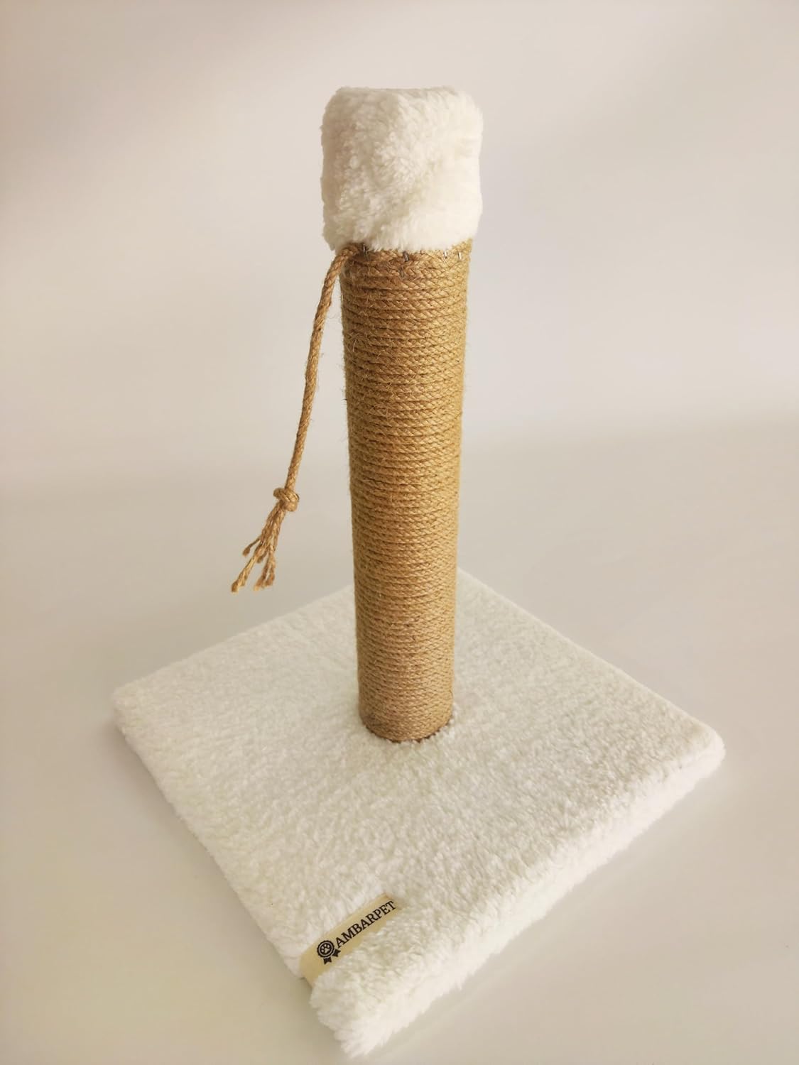 Tek Katlı Beyaz Kedi Tırmalama Tahtası