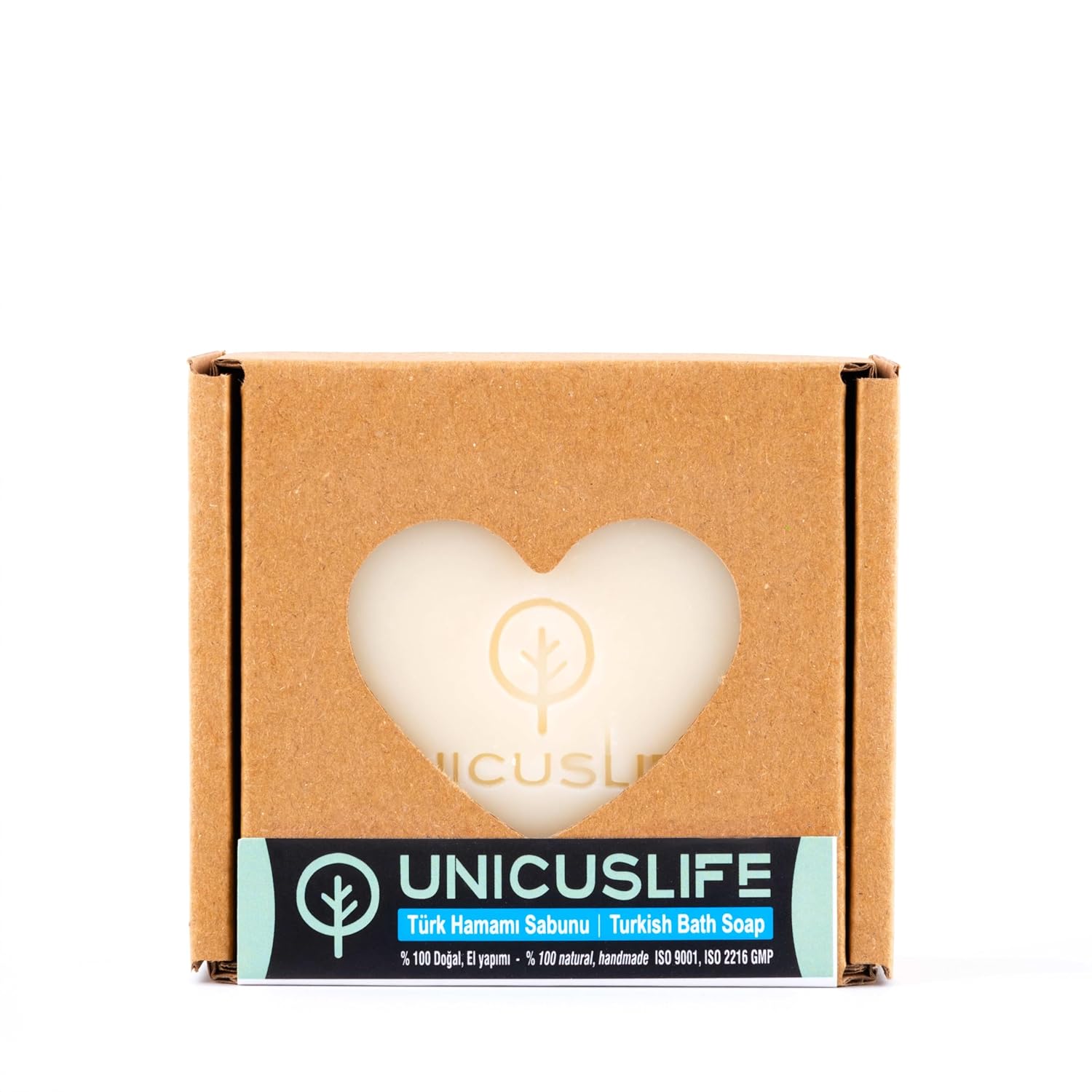 Unicuslife% 100 Saf Doğal Türk Hamamı Sabunu Katkısız El Yapımı 100 gr